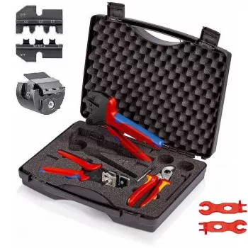 Knipex 97 91 04 V02 aurinkosähkö-MC4-liitintyökalujen työkalulaukku