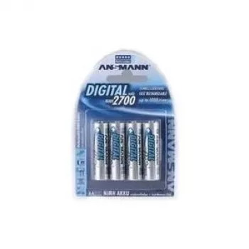 ANSMANN Digital Special - akku 4 x AA tyyppi NiMH 2700 mAh (5030862)