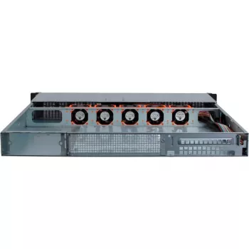 Inter-Tech IPC 1U-10255 rack musta