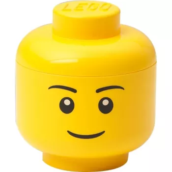 Room Copenhagen LEGO säilytyspää ”Boy” mini – säilytyslaatikko pienille paloille ja leluille
