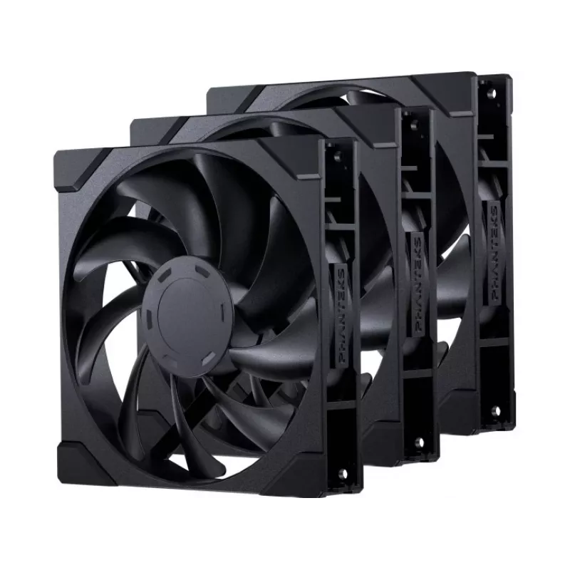 Phanteks M25 Gen2 140mm PWM kotelotuuletin - 3 kpl pakkaus, musta