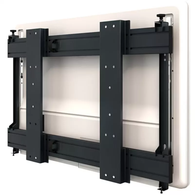 Hagor WH 5863 seinäkiinnike Cisco WebEx Board 55 / Board Pro 55 -laitteille, 139,7 cm (55″), 50 kg, kaapelinhallinta takana, musta
