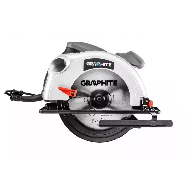 Käsipyörösaha Graphite 58G488 1200 W 185 mm
