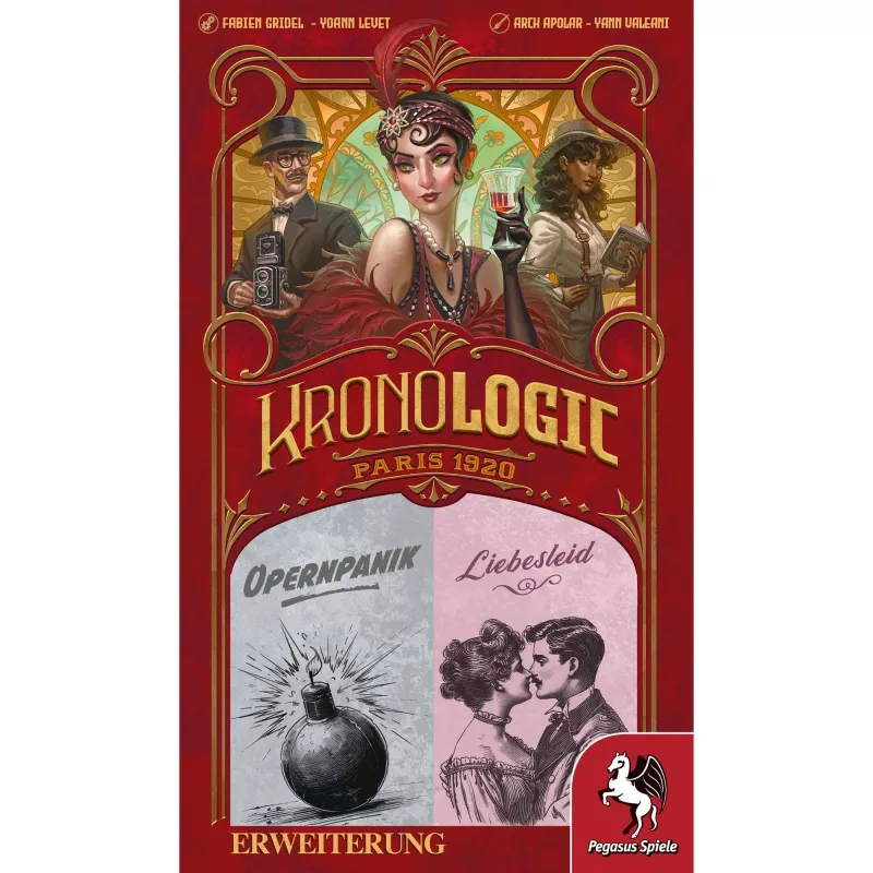 Kronologic - Paris1920: Liebesleid & Opernpanik, lautapelin lisäosa