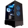 InWin Modfree Base Big-Tower karkaistu lasi - musta