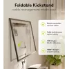 Kiinteä TV-seinäteline WENTRONIC Goobay Ultraslim 70822 XL musta litteille näytöille