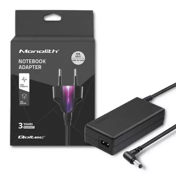 Qoltec virtalähde ASUS-kannettava 65W 3,42A 19V 5,5x2,5 50018.65W