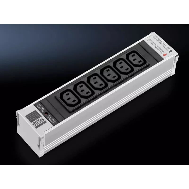 Rittal 7856.070 virranjakeluyksikkö (PDU), 6x IEC 60320 C13 -pistorasiaa