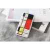 iKins Mondrian suojakuori iPhone XS/X, valkoinen, K1624H