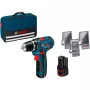 Bosch GSR 12V-15 Professional 1300 kierr./min 600 g musta, sininen