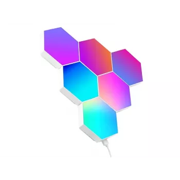 Upotettava RGB-LED-paneeli TRACER Smart Hexagon Tracer 47256 Ambience TRAOSW47256