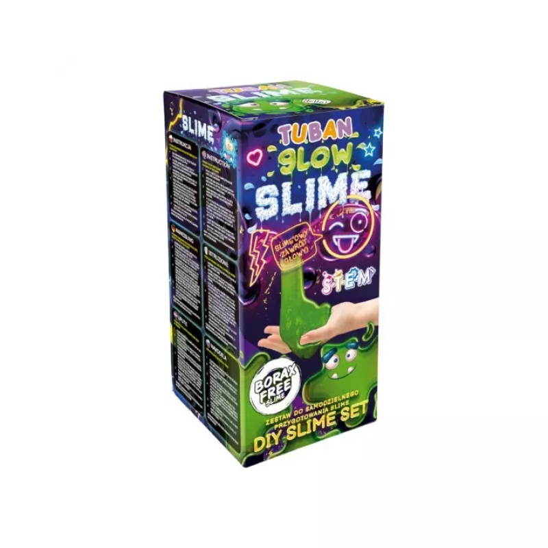 Setti Super Slime setti - Glow in the dark