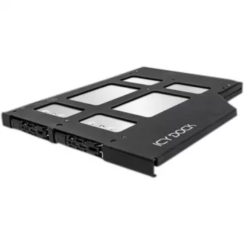 ICY DOCK - ToughArmor MB852M2PO-B - 2x M.2 NVMe PCIe 4.0 SSD - 2x OCuLink Ultra Slim -vaihtokehys