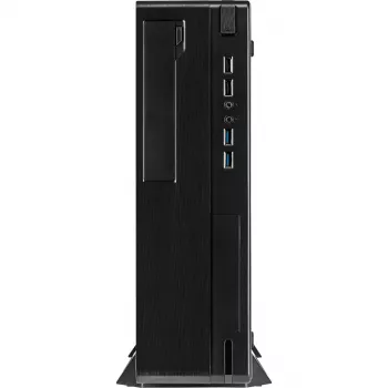 Inter-Tech IT-502 Desktop - Tower - micro ATX - ei virtalähdettä - USB/audio (88881234)