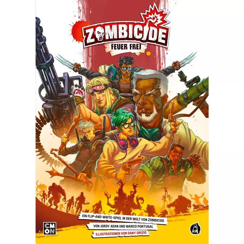 Zombicide Feuer Frei -perhepeli