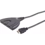 HDMI-kytkin ShiverPeaks 05-02001 — 3 tuloa, 1 lähtö, 4K2K-tuki