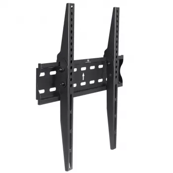 MACLEAN BRACKETS MC-862 alkuperäinen erittäin tukeva säädettävä helppo asennus TV-teline 26-55 40kg universaali musta max Vesa 400x400