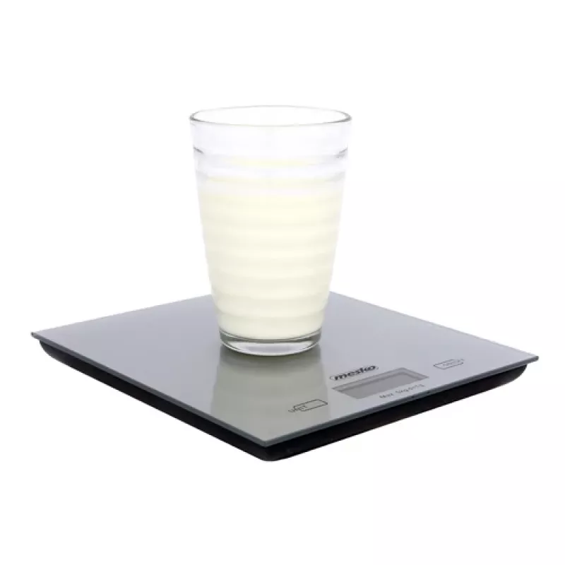 Mesko | keittiövaaka | MS 3145 | enimmäiskantavuus 5 kg | jako 1 g | näyttötyyppi LCD | hopea