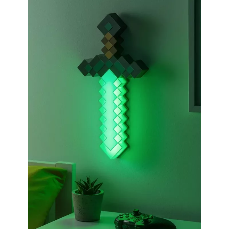 Paladone Minecraft miekka -valaisin koristevalo