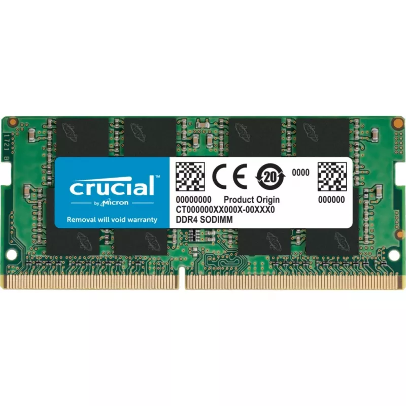SO-DIMM 32 GB DDR4-3200, keskusmuisti CT32G4SFD832A