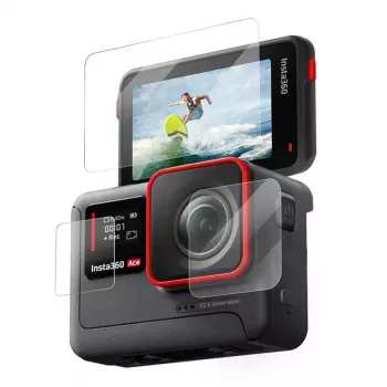 Karkaistu lasi näytönsuoja Telesin S6-FLM-02-TIS Insta360 Ace Pro Ace — malli S6-FLM-02-TIS