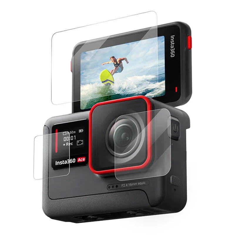 Karkaistu lasi näytönsuoja Telesin S6-FLM-02-TIS Insta360 Ace Pro Ace — malli S6-FLM-02-TIS