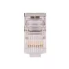 Verkkokaapeli Extralink RJ45-liitin CAT5E FTP RJ45 8P8C läpinäkyvä