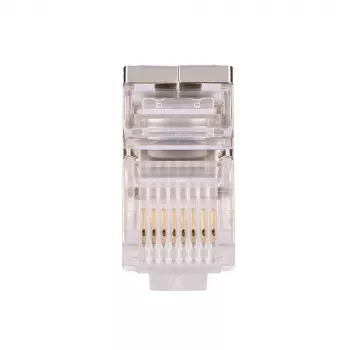 Verkkokaapeli Extralink RJ45-liitin CAT5E FTP RJ45 8P8C läpinäkyvä