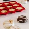 Jata HMOL5213 Savarin silikoninen leivontavuoka, 12 kuoppaa