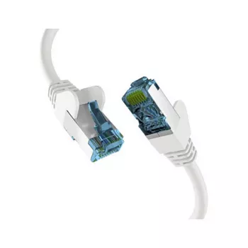EFB-Elektronik RJ45-patchkaapeli Cat.7-raakakaapelilla raakakaapeli valkoinen 2m S/FTP PIMF verkkokaapeli LAN DSL Valmistaja: EFB Elektronik (EC020200137)