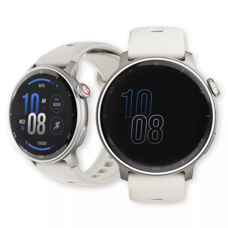 Älykello Stelio Activ GPS 46 mm hopea STSWA101SR, GPS, 46 mm kuori