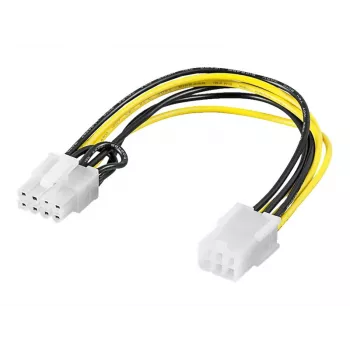 Wentronic Goobay sisäinen PC-virtakaapeli - PCI Express 6-napainen naaras > PCI Express 8-napainen naaras (93635)