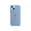 Apple iPhone 15 Plus silikonikuori MagSafe-yhteensopiva - talvisininen