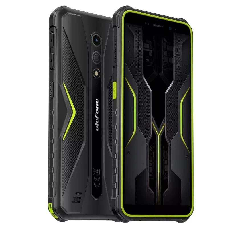 Ulefone Armor X12 Pro 4/64GB musta/vihreä ilman laturia