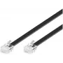 Puhelinkaapeli MicroConnect MPK106B RJ12 RJ12 6 m musta