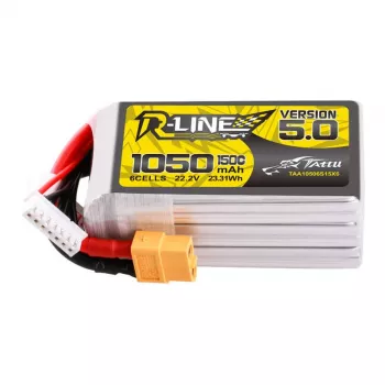 Akku Tattu R-Line 5.0 1050 mAh 22,2 V monivärinen