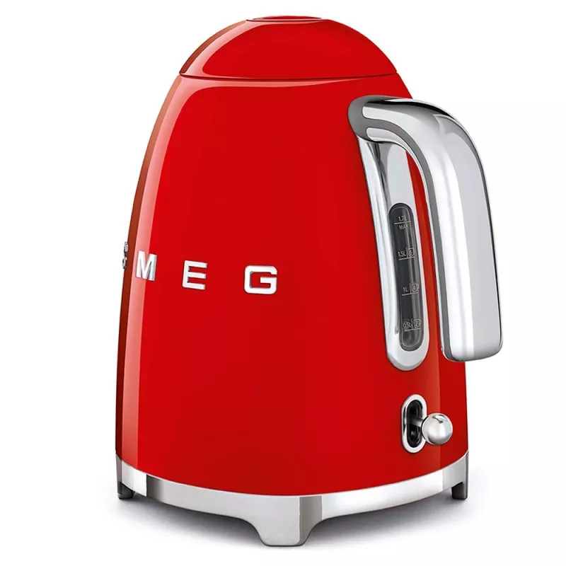 Smeg-sähkövedenkeitin 1,7 l 2400 W punainen