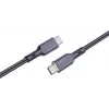 AUKEY CB-KCC101 nailonkaapeli USB-C - USB-C 1m
