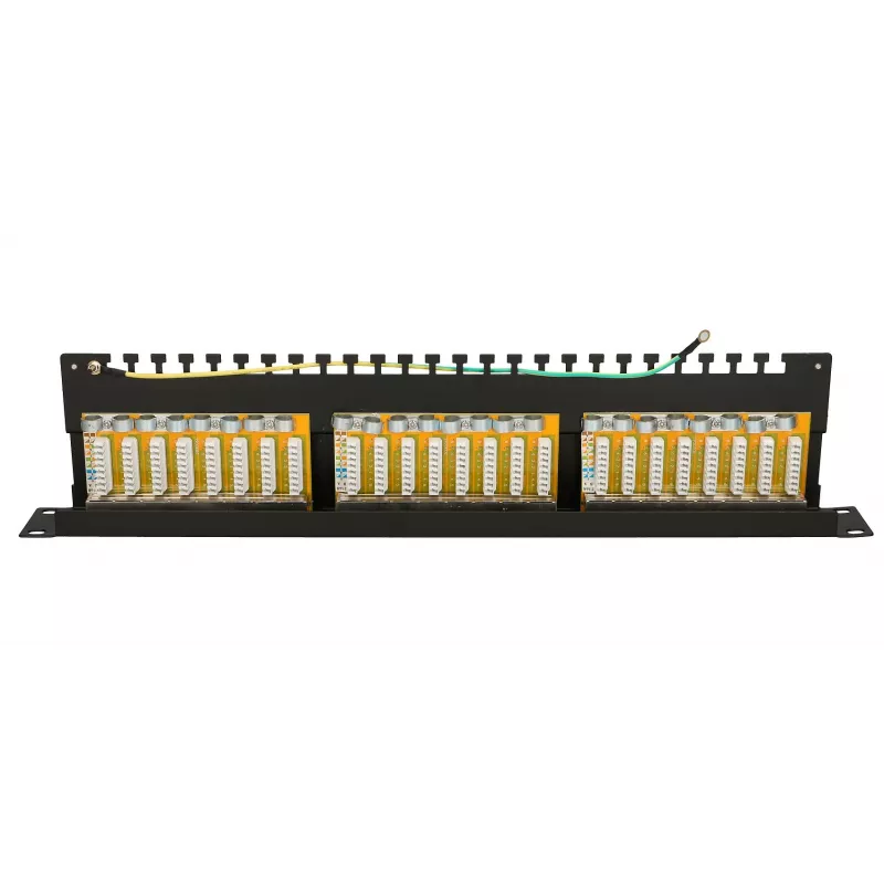Patch-paneeli Extralink CAT5E STP V2 24 porttia
