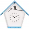 NeXtime kello 3109bl Cuckey, 30,5x33x11 cm, seinäkello, sininen/valkoinen