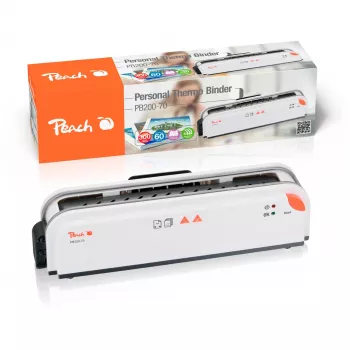 Peach PB200-70 lämpösidontalaite 60 s 300 arkkia valkoinen