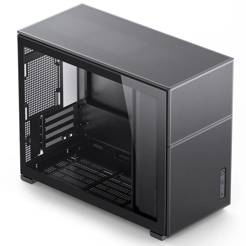 PC-kotelo Jonsbo D31 MESH Midi Tower musta
