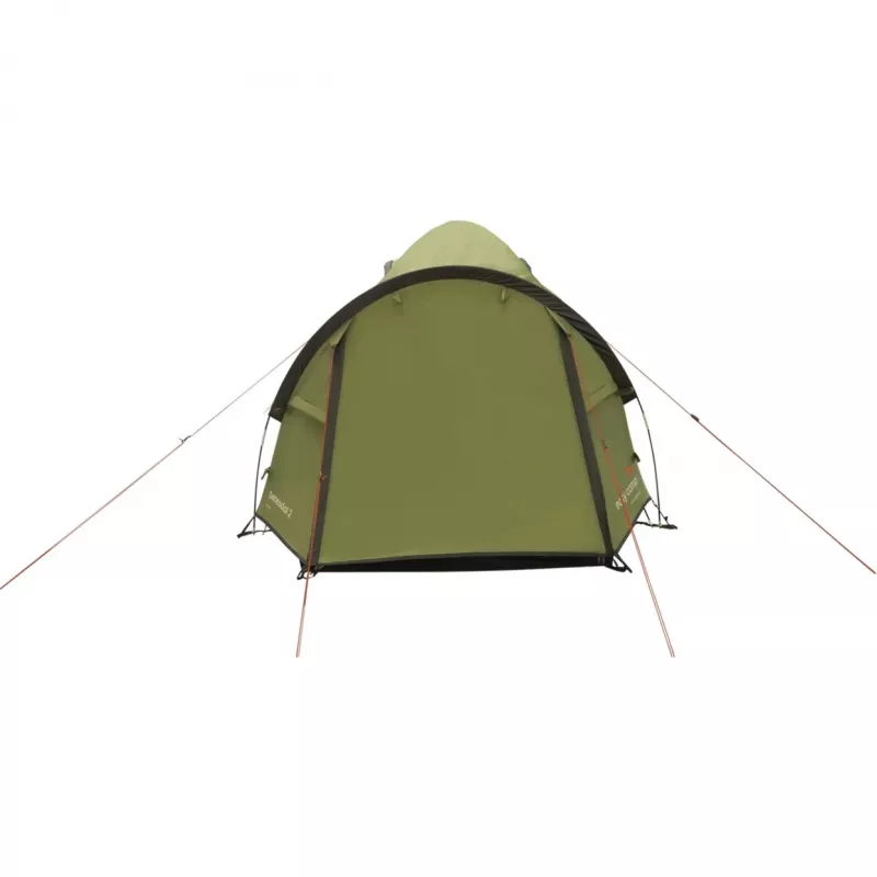Easy Camp Setesdal 2 kupoliteltta (oliivinvihreä, tunnelimaisella eteisellä, malli 2025)