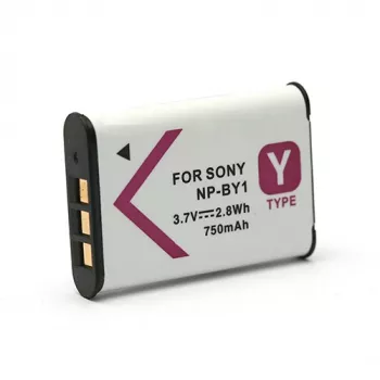 Akku extra digital NP-BY1 640 mAh uudelleenladattava litiumioni kannettaville laitteille