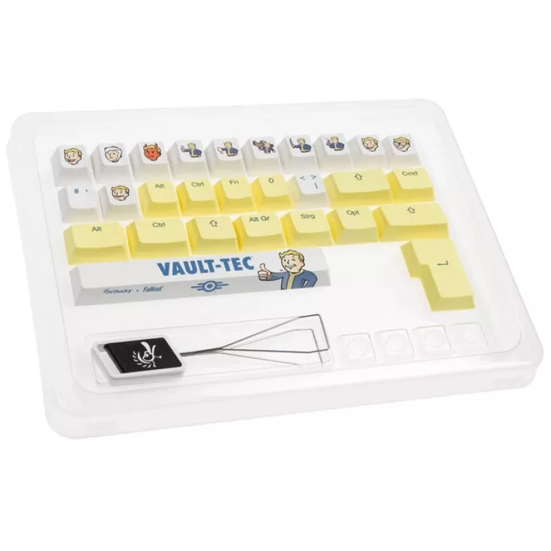 Keycap-sarja Ducky x Fallout 132-osainen ISO DE-asettelu