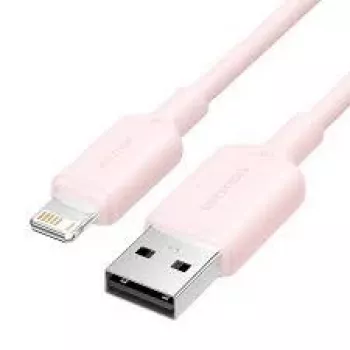 USB - Lightning -kaapeli Vention LAMPF 1 m — USB 2.0 -lataus ja tietojen synkronointi