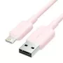 USB - Lightning -kaapeli Vention LAMPF 1 m — USB 2.0 -lataus ja tietojen synkronointi