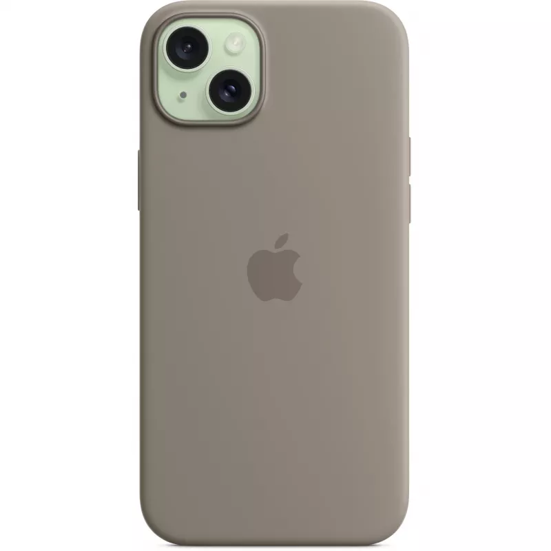 Silikonikuori Apple iPhone 15 Plus MagSafe Clay