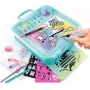 Kannettava akvarellisetti tarvikkeineen – Canal Toys ART012, kompakti matkataidesalkku väreillä ja työkaluilla