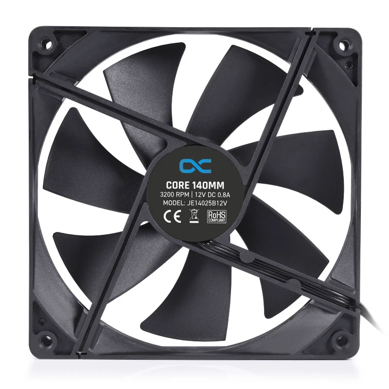 Tuuletinmoduuli Alphacool 24847 musta muovi 140x140x25mm